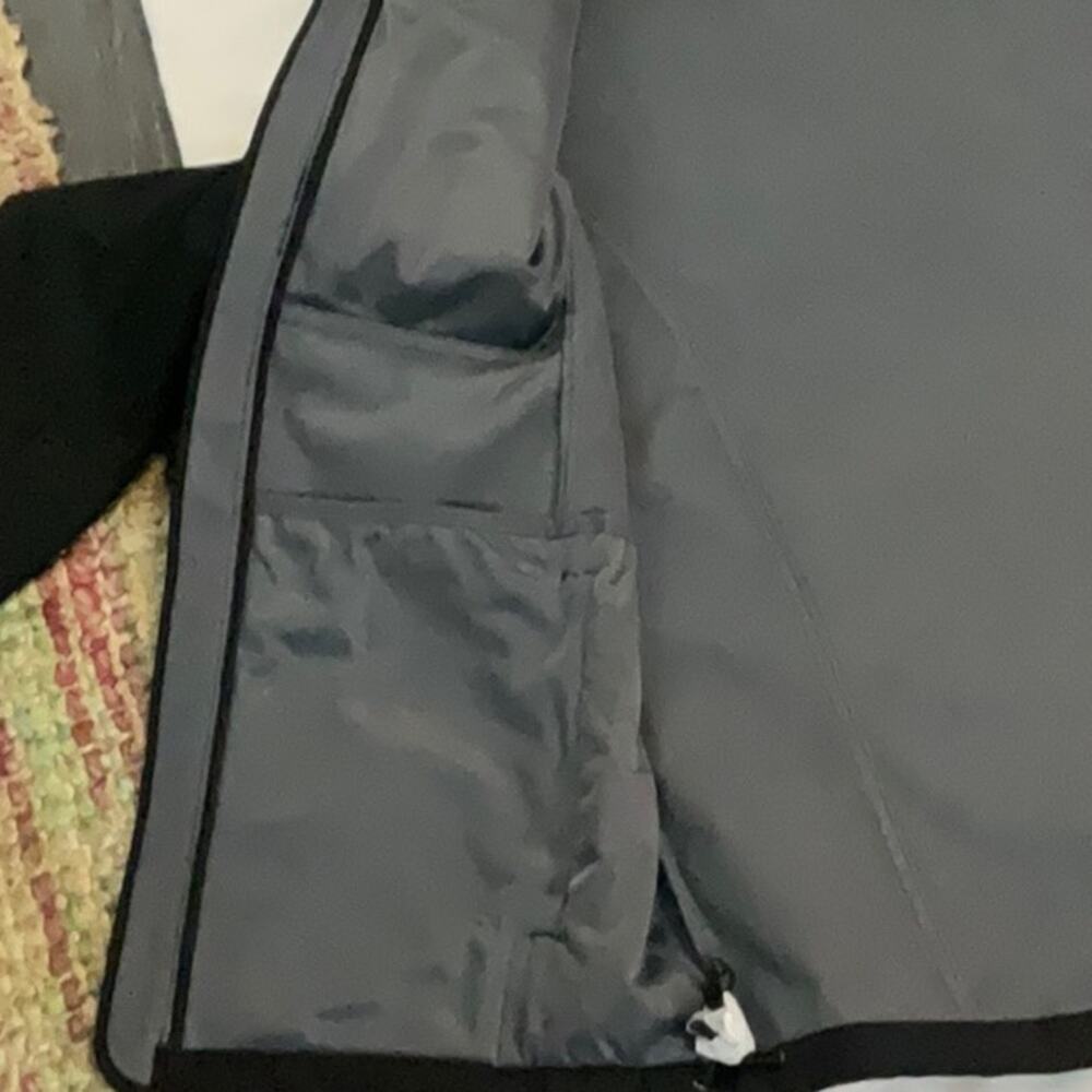 Clique Black Zip Up Jacket L NEW No Tag Home Depot Miami Trucker Bikercore FDC - Picture 7 of 12